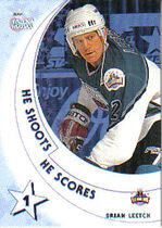 2002 BAP All-Star Edition He Shoots-He Scores Points #1 Brian Leetch