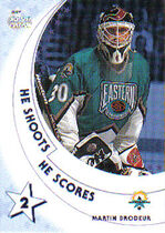 2002 BAP All-Star Edition He Shoots-He Scores Points #9 Martin Brodeur