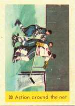 2002 Parkhurst Reprints #242 Action Around The N