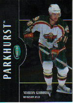 2002 Parkhurst Silver #107 Marian Gaborik