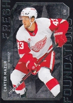 2025 SkyBox Metal Universe Fresh Foundation #FF-10 Carter Mazur