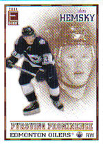 2003 Pacific Exhibit Pursuing Prominence #6 Ales Hemsky