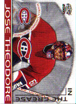 2004 Pacific In The Crease #7 Jose Theodore