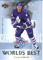 2004 Upper Deck World's Best #WB10 Tomas Kaberle
