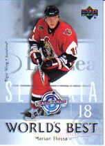 2004 Upper Deck World's Best #WB22 Marian Hossa