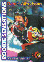 1996 Fleer Rookie Sensations #1 Daniel Alfredsson