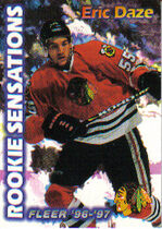 1996 Fleer Rookie Sensations #4 Eric Daze