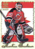 1999 Pacific Crown Royale International Glory #14 Martin Brodeur