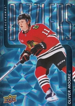 2025 Upper Deck Dazzlers Blue Series 2 #DZ-86 Oliver Moore