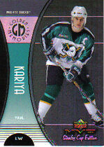 1999 Upper Deck MVP SC Edition Golden Memories #GM1 Paul Kariya