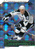 1999 SP Authentic Tomorrow's Headliner's #TH9 Vincent LeCavalier