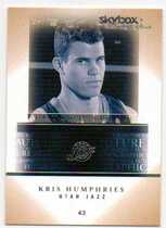 2004 Skybox Autographics Future Signs #12 Kris Humphries