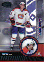 2003 Pacific Invincible Blue #50 Saku Koivu