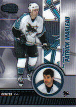 2003 Pacific Invincible Blue #83 Patrick Marleau