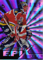 1997 Pinnacle Epix Game Purple #E2 John Vanbiesbrouck