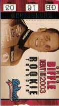 2003 Wheels American Thunder Rookie Thunder #RT2 Greg Biffle