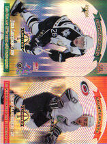 1997 Donruss Limited Exposure #135 Jere Lehtinen|Geoff Sanderson