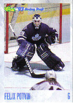 1993 Classic Crash Numbered #N9 Felix Potvin