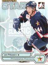 2005 ITG Heroes and Prospects Shooting Stars #AS-09 Joni Pitkanen