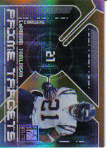 2006 Donruss Elite Prime Targets Gold #1 LaDainian Tomlinson