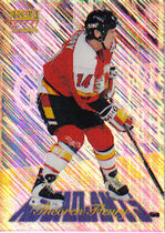 1996 Pinnacle Zenith Assailants #11 Theo Fleury