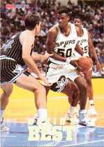1993 NBA Hoops Davids Best #DB2 David Robinson