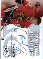 2005 Upper Deck Ice Glacial Graphs #GGCB Cam Barker