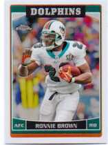 2006 Topps Chrome Refractors #103 Ronnie Brown