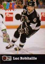 1991 Pro Set Puck Candy #12 Luc Robitaille