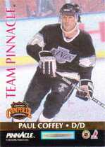 1992 Pinnacle Team Pinnacle French #3 Brian Leetch|Paul Coffey