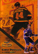 2000 Topps Gold Label Class 3 Gold #85 Chris Pronger