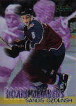 1998 O-Pee-Chee OPC Chrome Board Members #B10 Sandis Ozolinsh