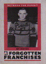 2006 ITG Between The Pipes Forgotten Franchises #FF-09 Roy Worters