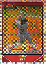 2007 Bowman Chrome X-Fractors #133 Jermaine Dye