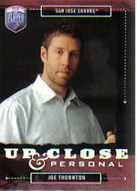 2006 Upper Deck BAP Up Close and Personal #UC26 Joe Thornton
