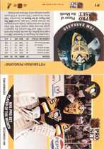1990 Pro Set Player of the Month #P1 Tom Barrasso