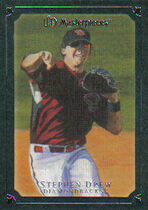 2007 Upper Deck Masterpieces Green Linen #63 Stephen Drew