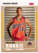 2007 Fleer Base Set #231 Brandan Wright
