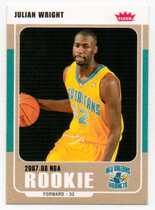 2007 Fleer Base Set #232 Julian Wright