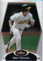 2008 Finest Refractor #12 Eric Chavez