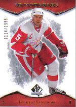 2007 SP Authentic #142 Nicklas Lidstrom