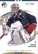 2007 SP Authentic #171 Tomas Popperle