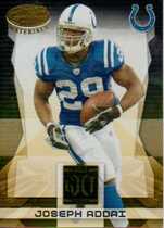 2008 Leaf Certified Materials Gold Team #7 Joseph Addai