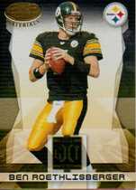 2008 Leaf Certified Materials Gold Team #8 Ben Roethlisberger