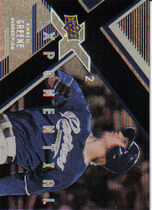 2008 Upper Deck X Xponential 2 #X2-KG Khalil Greene