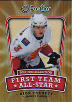 2008 Upper Deck OPC First Team All Stars #1ST-DP Dion Phaneuf