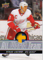 2008 Upper Deck All-World Team #AWT4 Nicklas Lidstrom