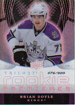 2008 Upper Deck Trilogy #128 Brian Boyle