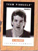 1991 Pinnacle Team Pinnacle French #B8 Al MacInnis