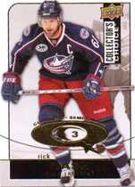 2008 Upper Deck Collectors Choice Cup Quest #CQ-77 Rick Nash